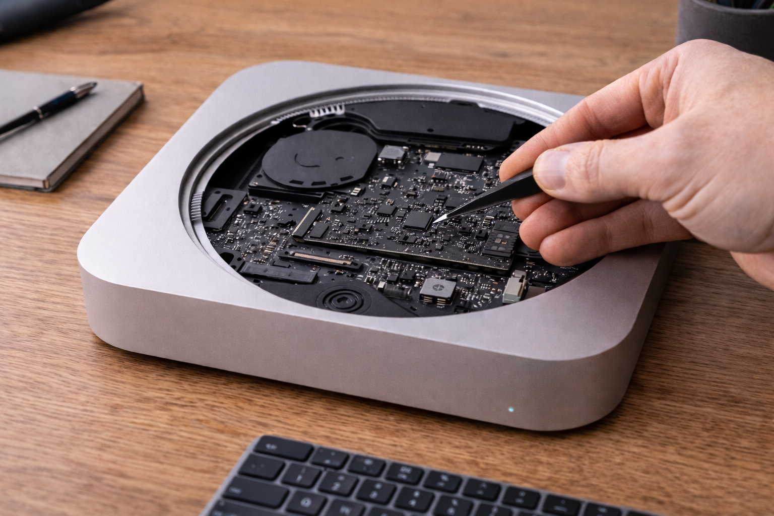 Réparation carte mère Mac mini à Paris 75009
