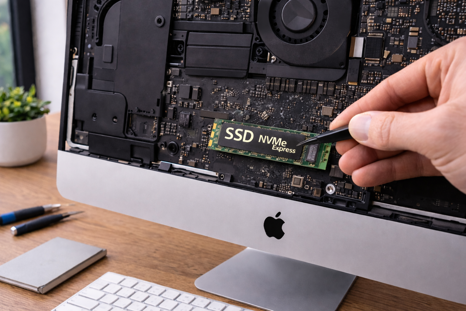 Upgrade SSD et RAM iMac